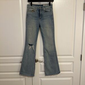 Rag & Bone.  Nina High Rise Flare. Size 26